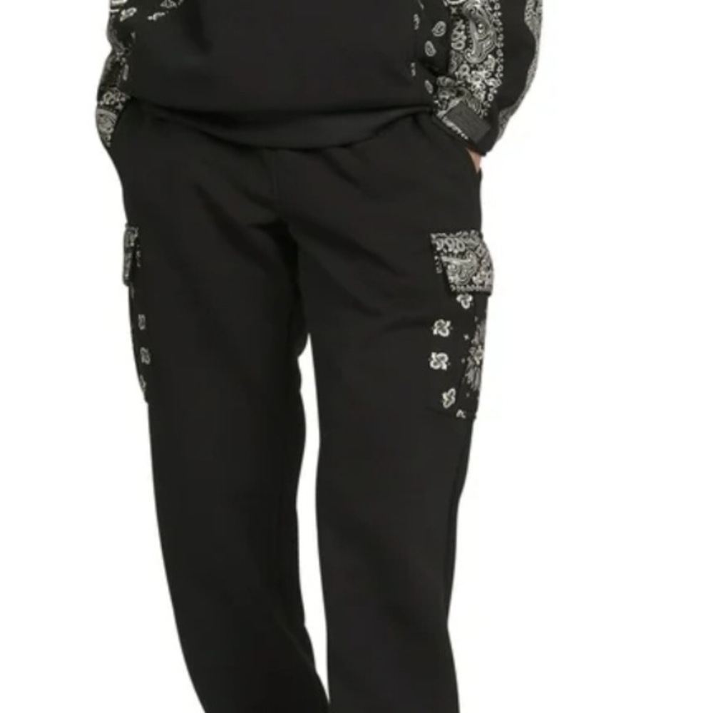 💋Black Paisley Hoodie💋 - Picture 7 of 9